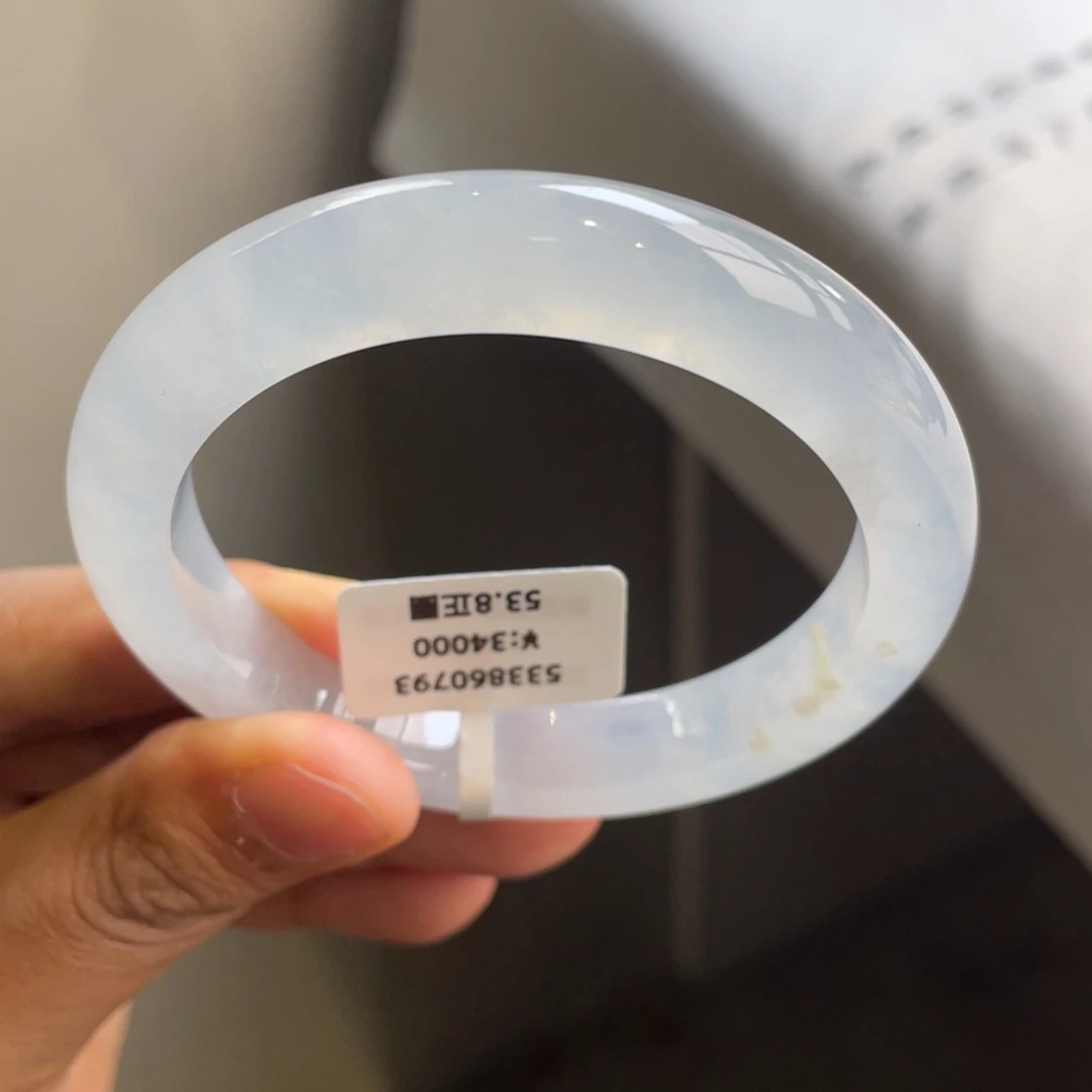 翡翠手镯未镶嵌回流/白冰手镯（强推）