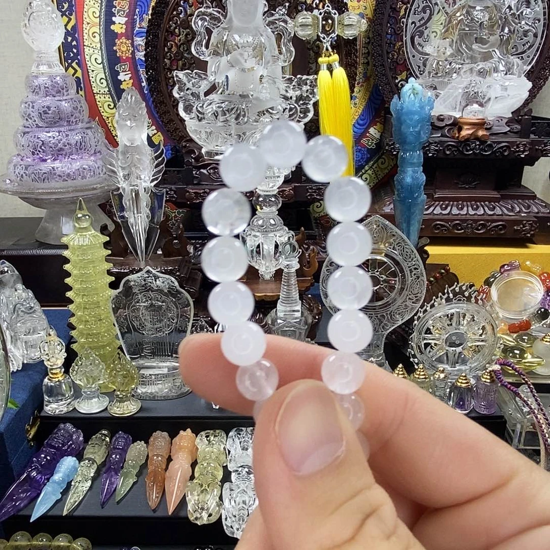 人***醒发饰未镶嵌水晶水晶佛珠