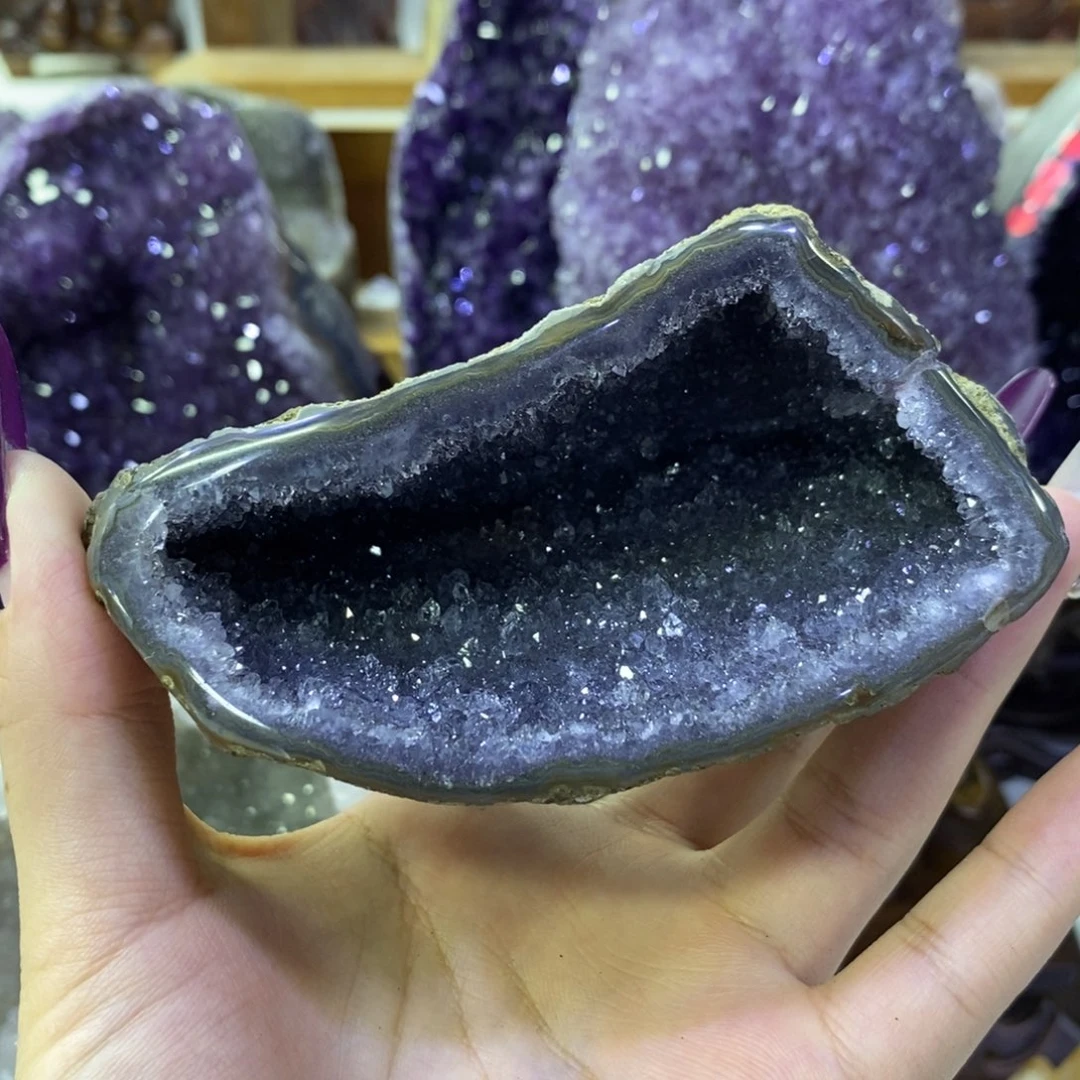 未镶嵌大型摆件（非配饰）紫晶
