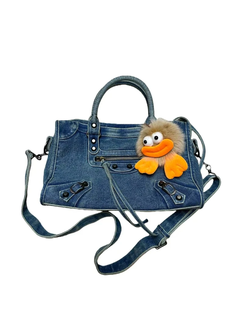 2025年女士包包---牛仔机车