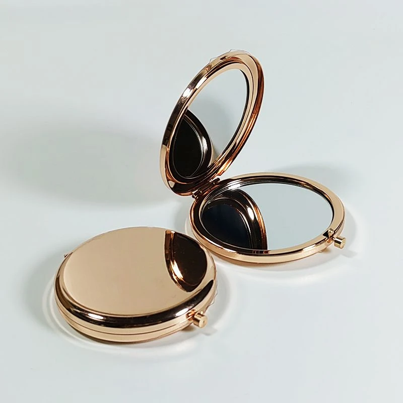 高清学生梳妆镜迷你小镜子化妆镜子可折叠外出旅游便携镜子随身