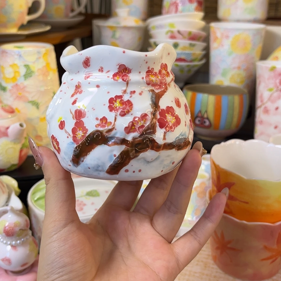 陶瓷手柄款梅花福袋