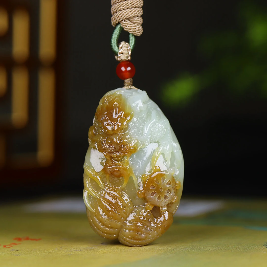 100593和田玉糖玉神龙护主