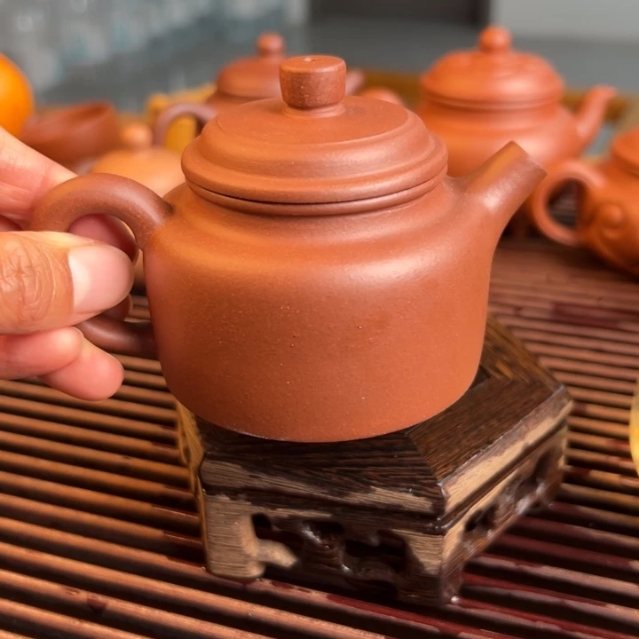 紫砂茶案紫泥德中120cc