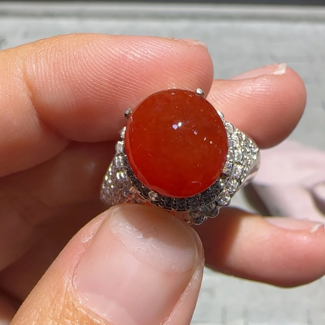 翡翠未镶嵌戒指翡翠