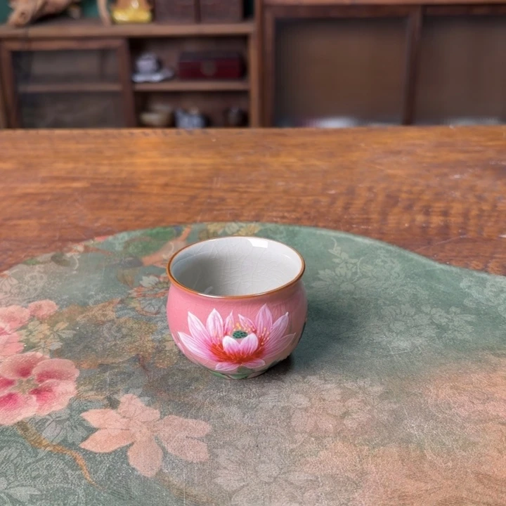 柴烧纯手工手绘陶瓷