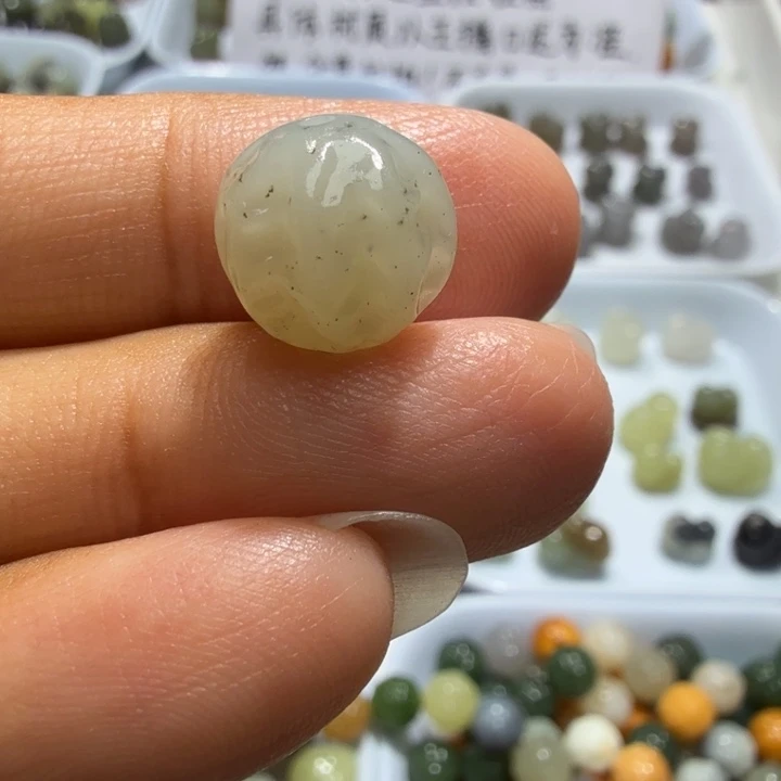 未镶嵌和田玉珠宝半成品
