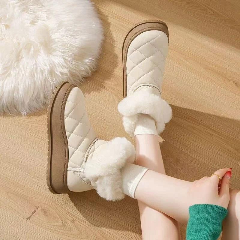 『暖冬D』设计显瘦百搭时尚雪地靴196