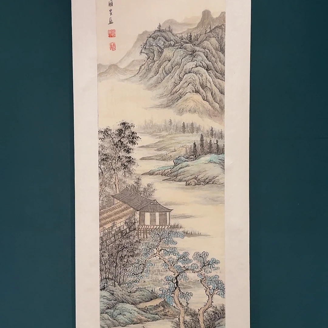 国画丁老师作品画作