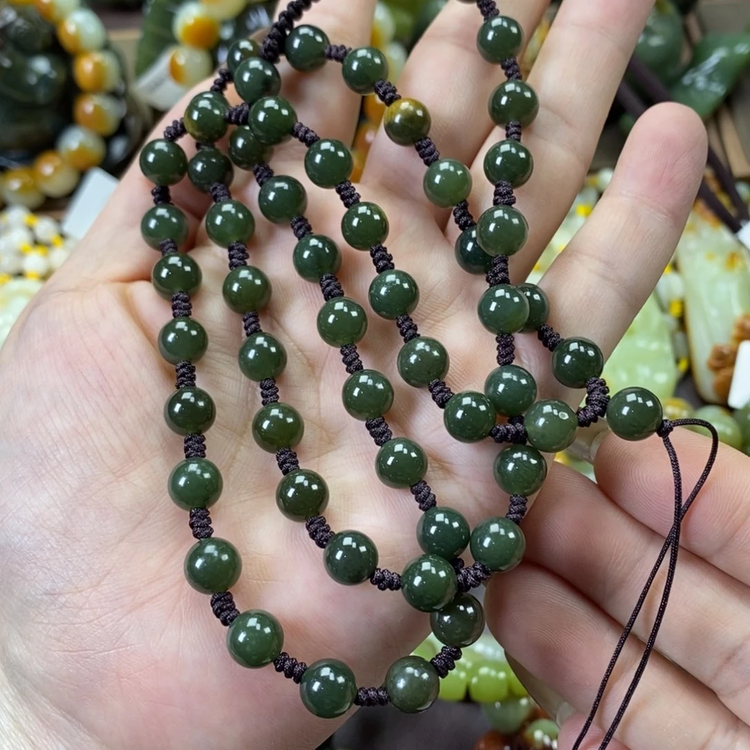 颈饰未镶嵌透闪石质玉用****7