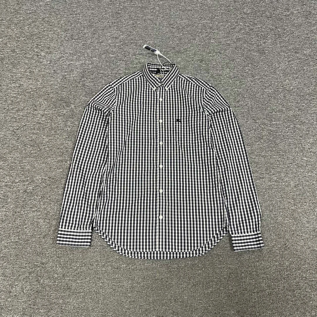 99新 BURBERRY/博柏利 Burberry 黑白战马衬衫S码