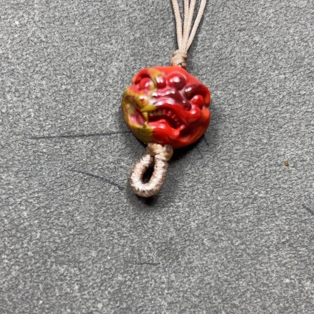 红***火南红玛瑙合金颈饰