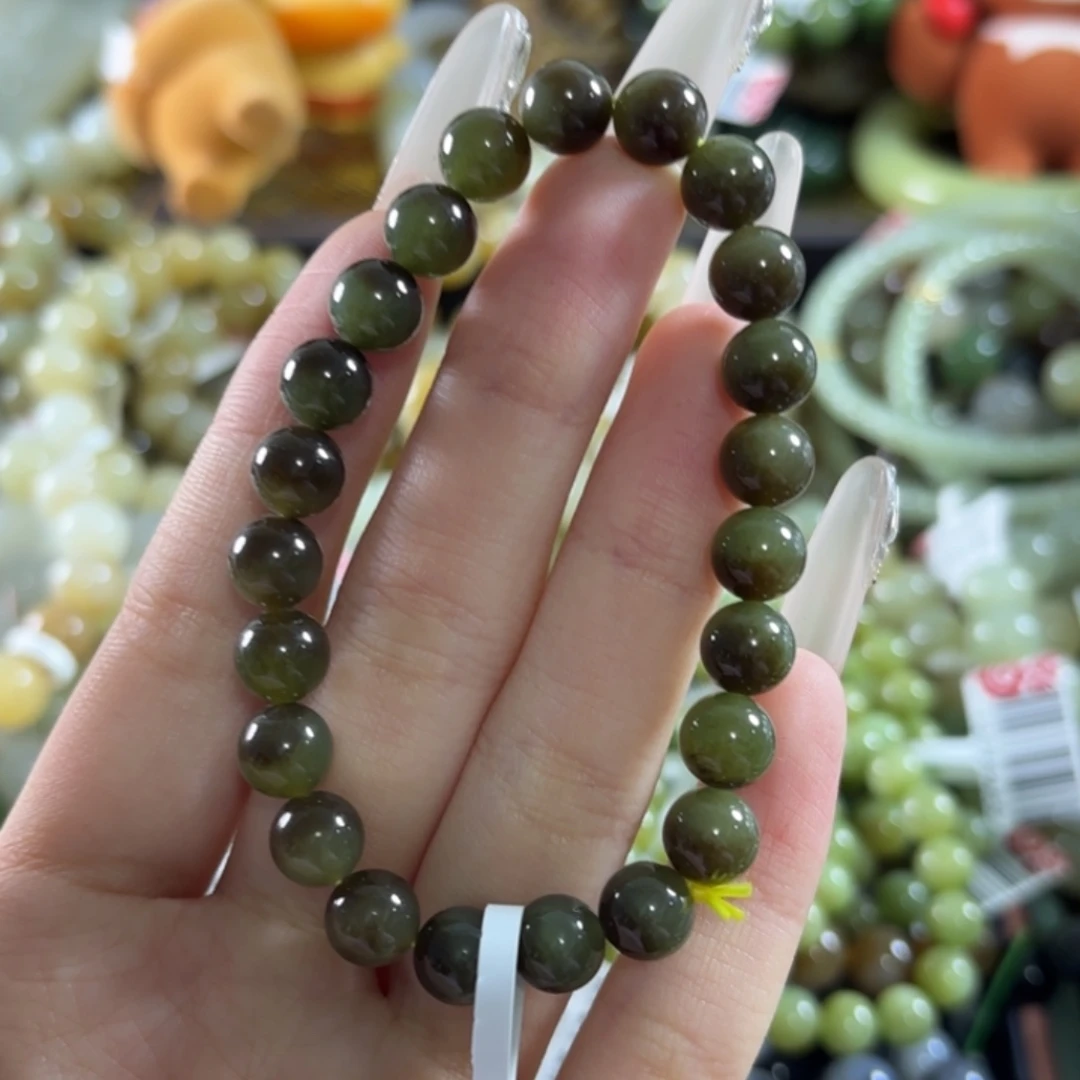 和田玉未镶嵌手链102