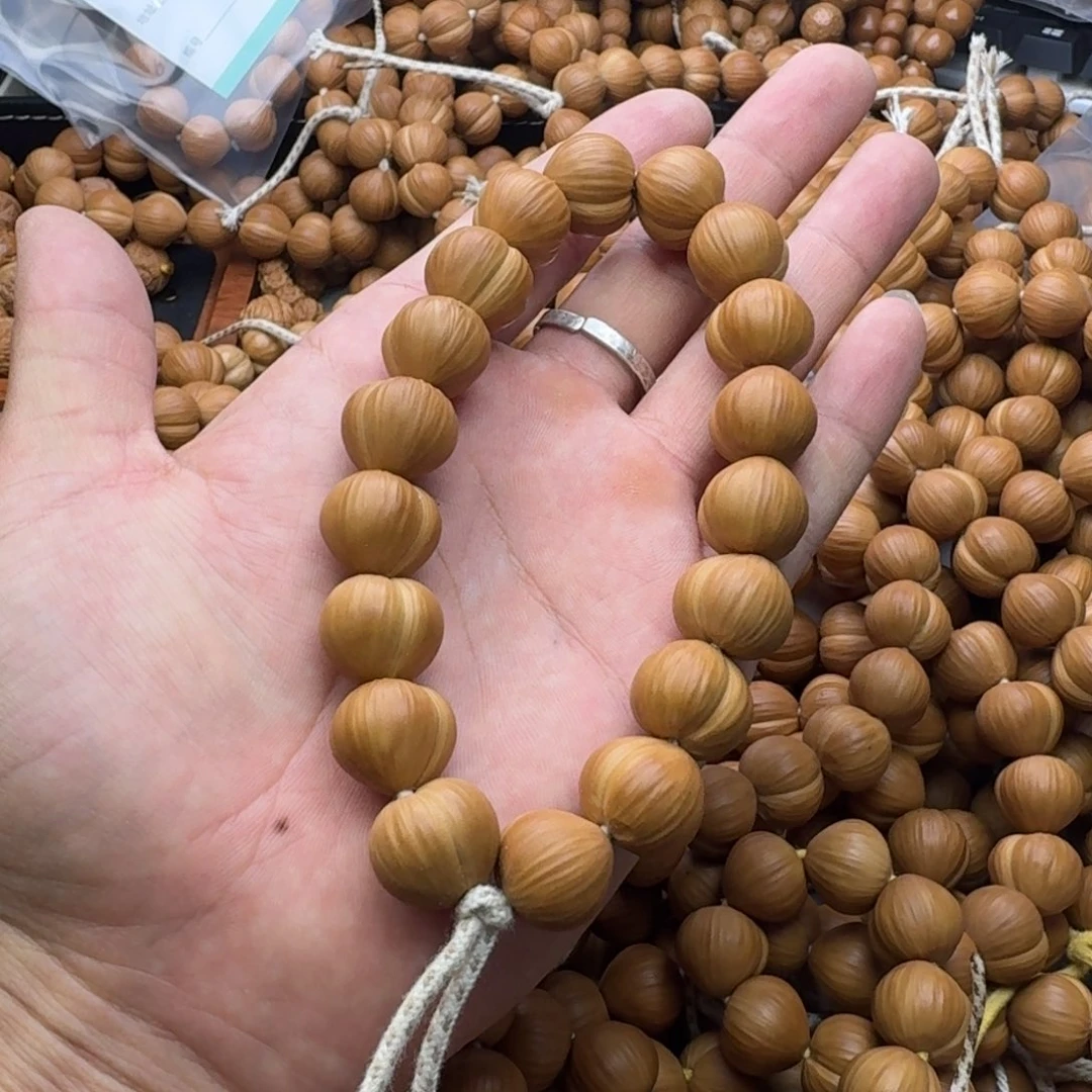 猴头核桃手串拉丝屁桃体验款