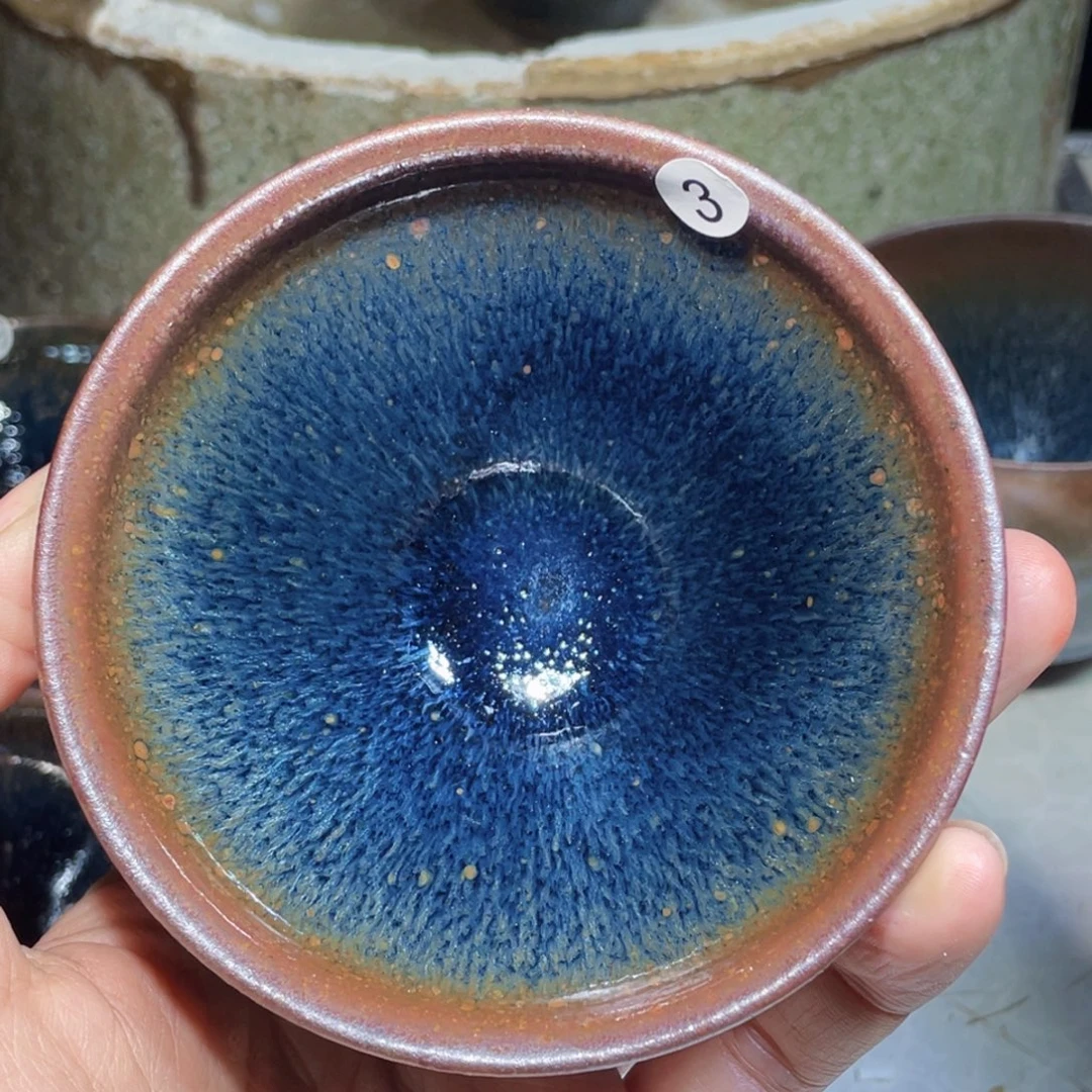 茶盏龙窑柴烧建盏3