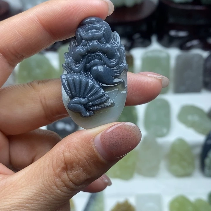 和田玉未镶嵌颈饰68