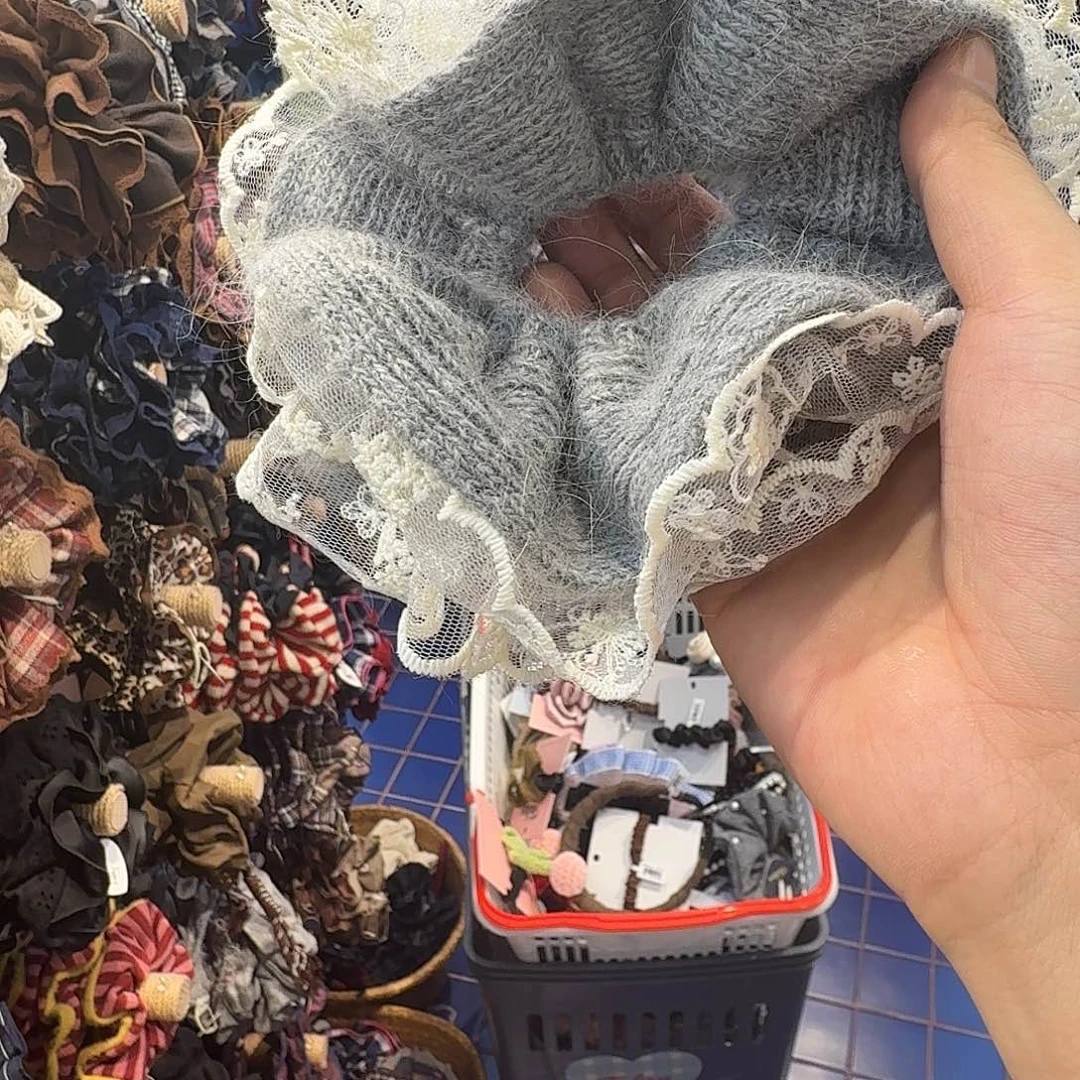 皮质非金属韩版发圈243