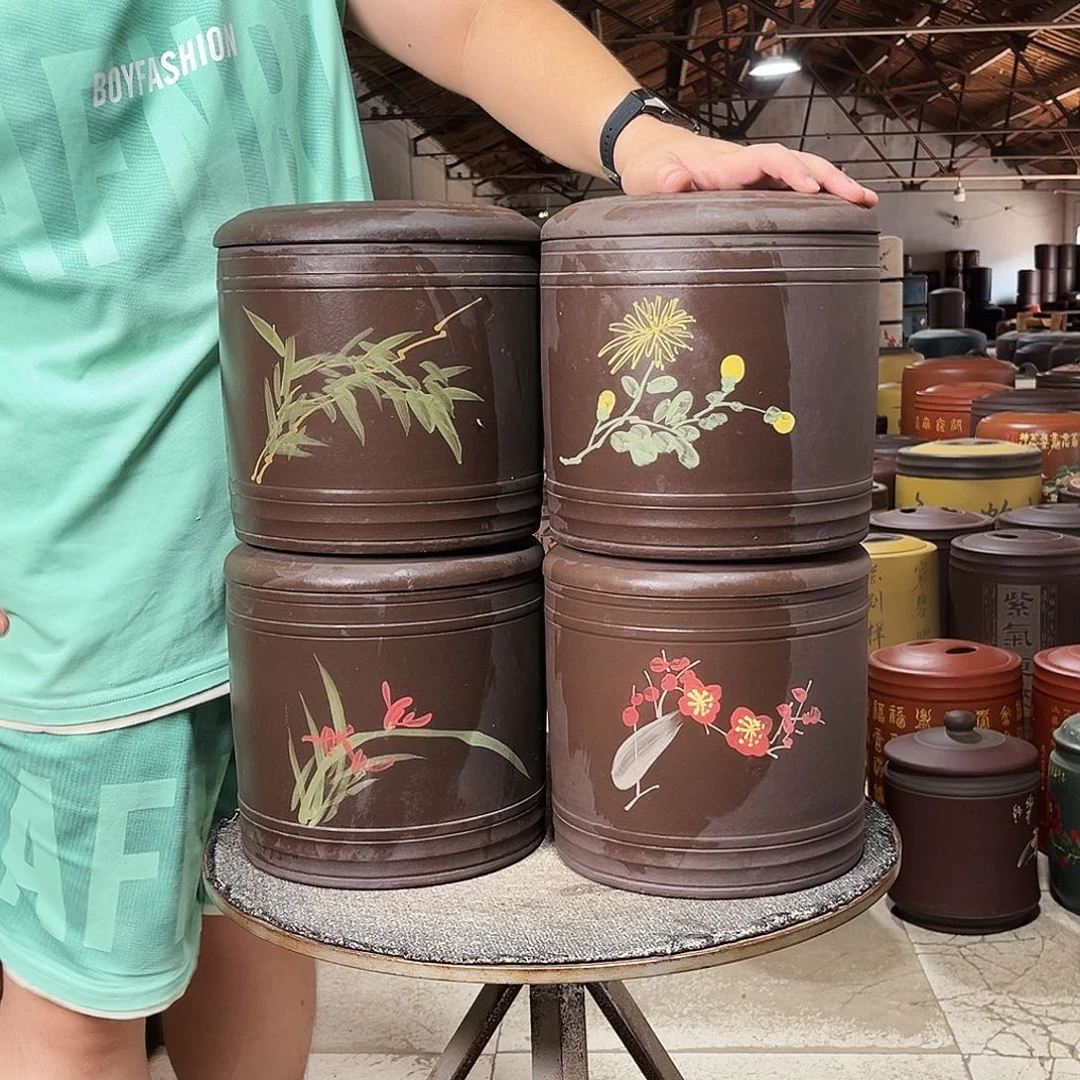 紫砂茶叶罐茶叶罐