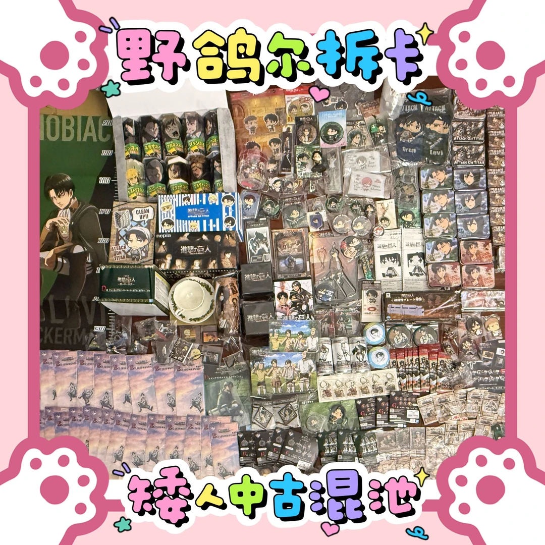 （日谷国现）进击的巨人中古混池 盲盒代拆