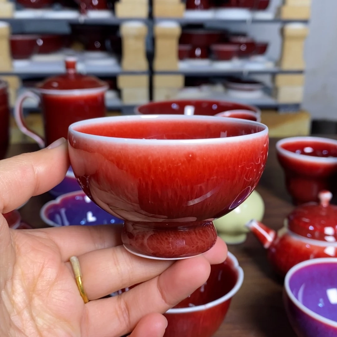 【闪购商品】景德镇名陶坊原矿郎红9号