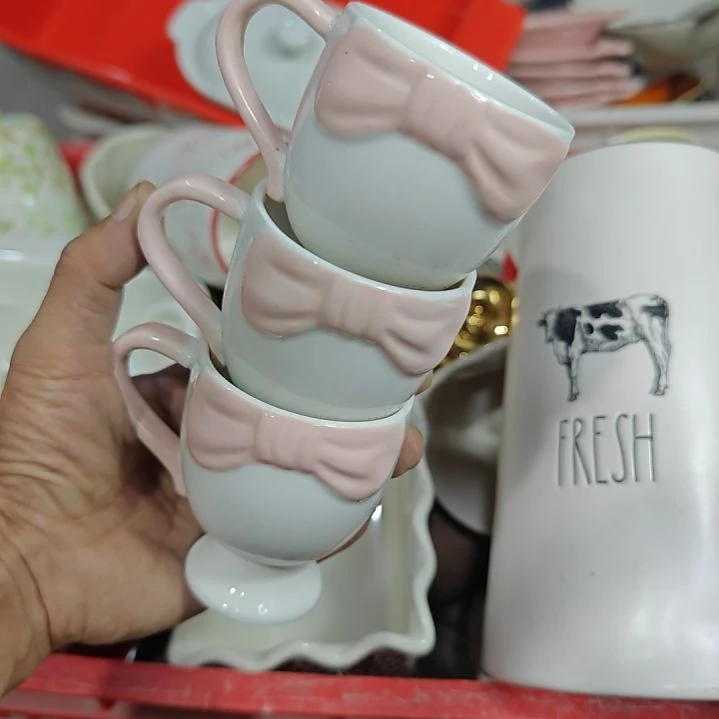 瓷片陶瓷杯碗盘微瑕介意慎拍