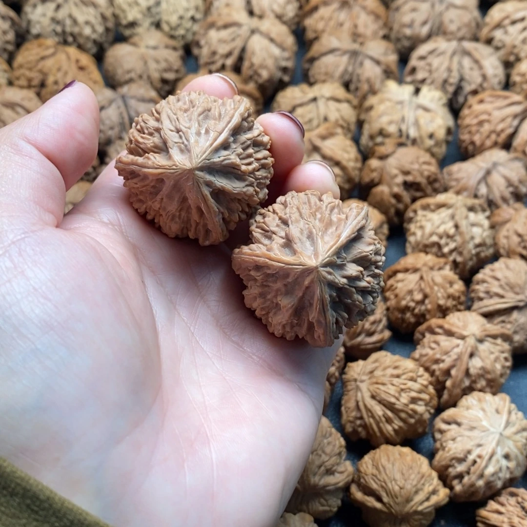 把件文玩核桃39文山三棱