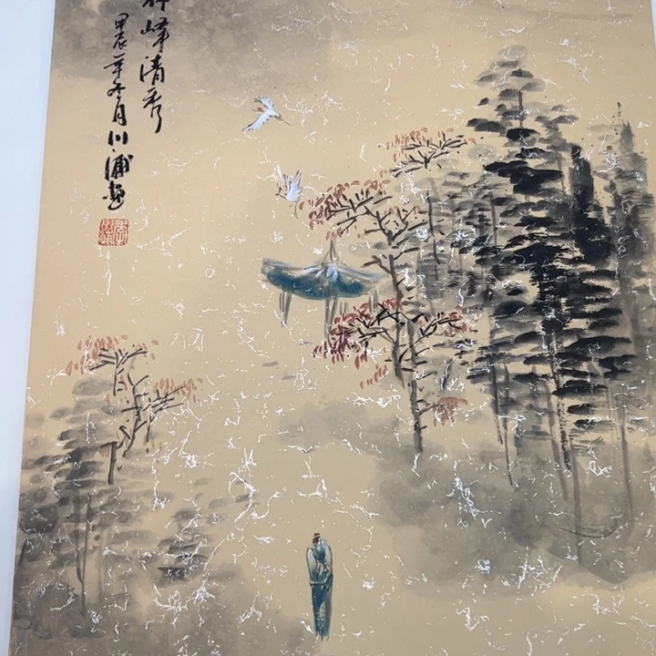 手绘作品全场放大lol