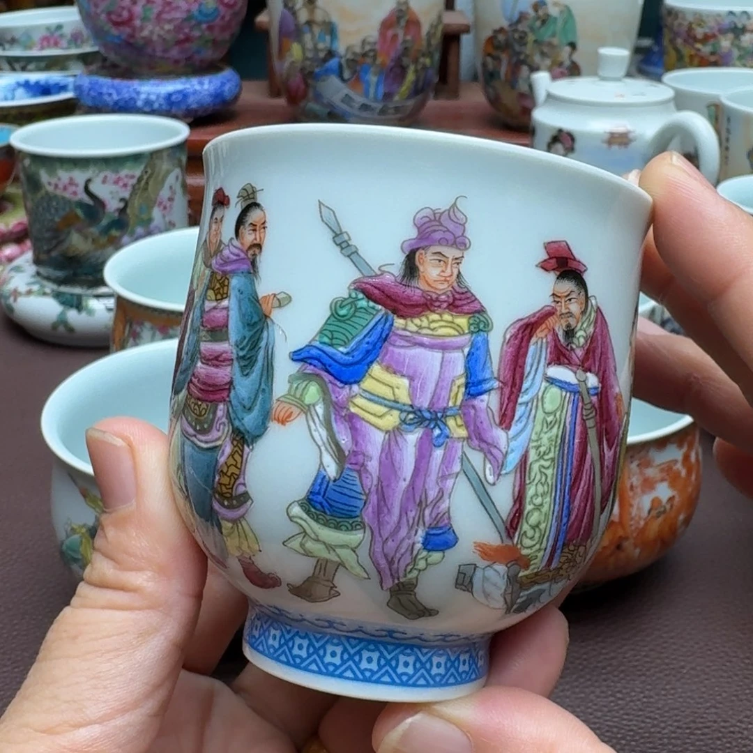景德镇手工手绘展示