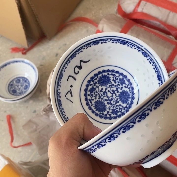 碗景德镇高温细白瓷餐具