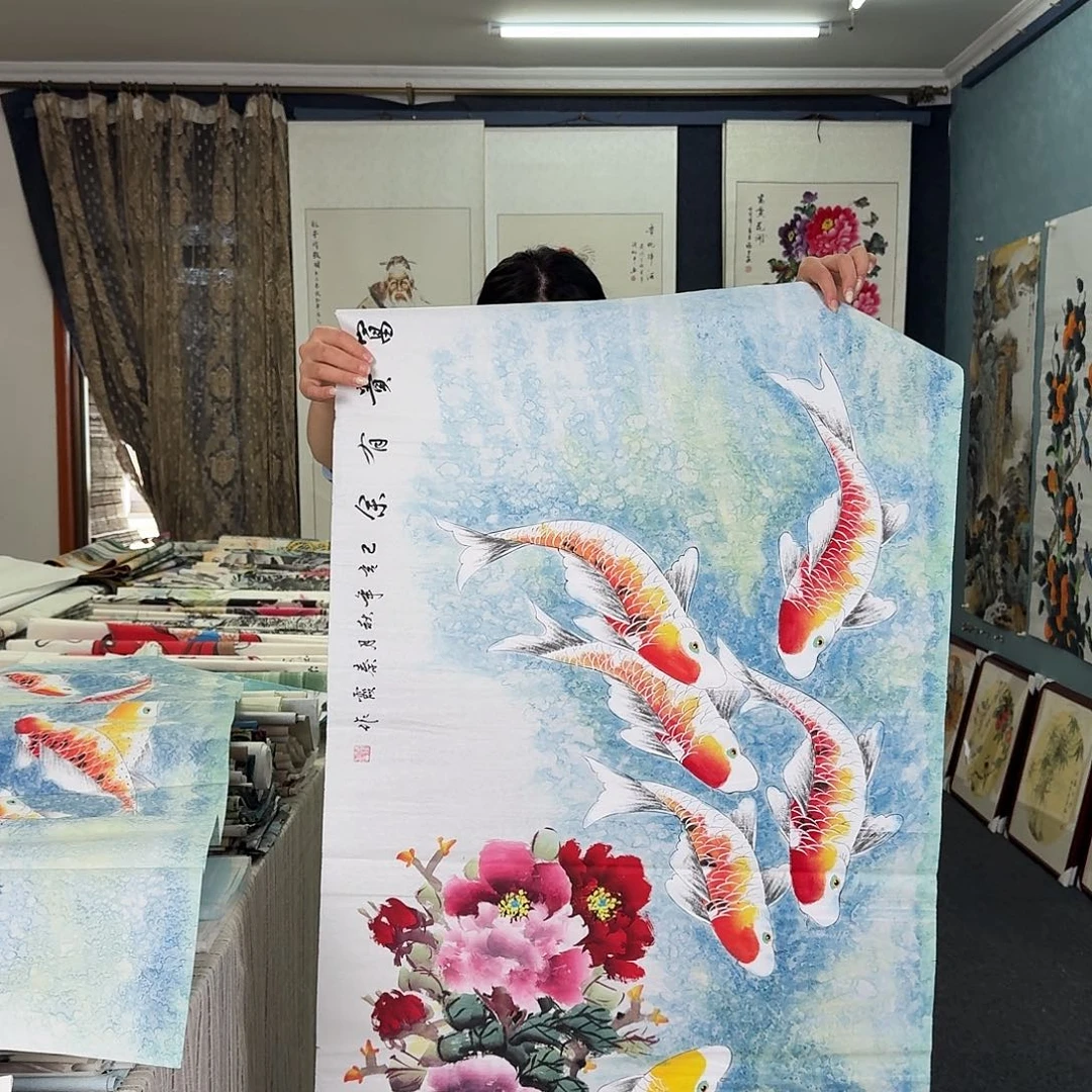 纯手绘国画作品作品