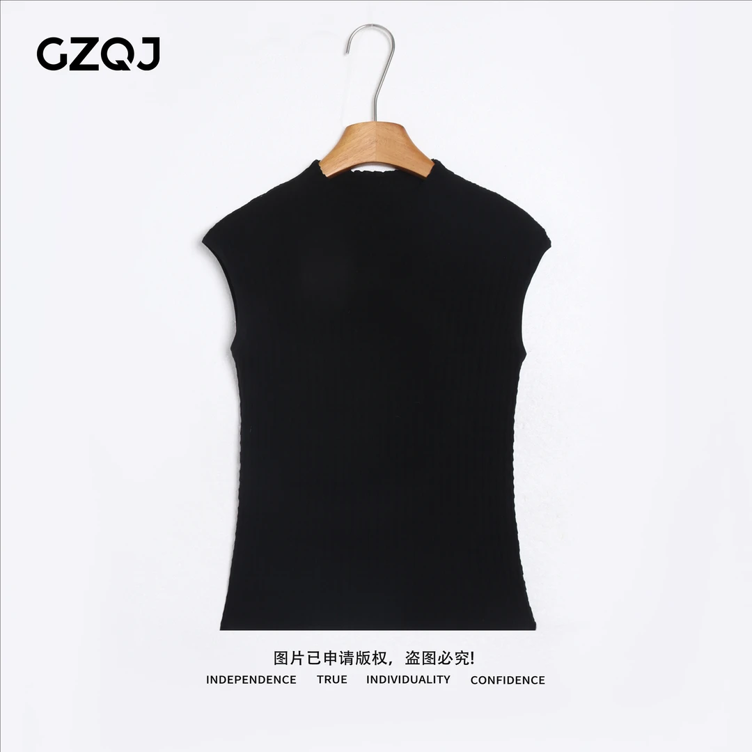 老琴私服【德国扬子纱】100绵羊毛欧若风打底半高领毛针织衫秋2298