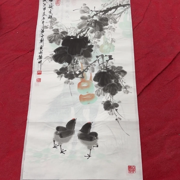 国画花鸟等多种鸟类的栖息地