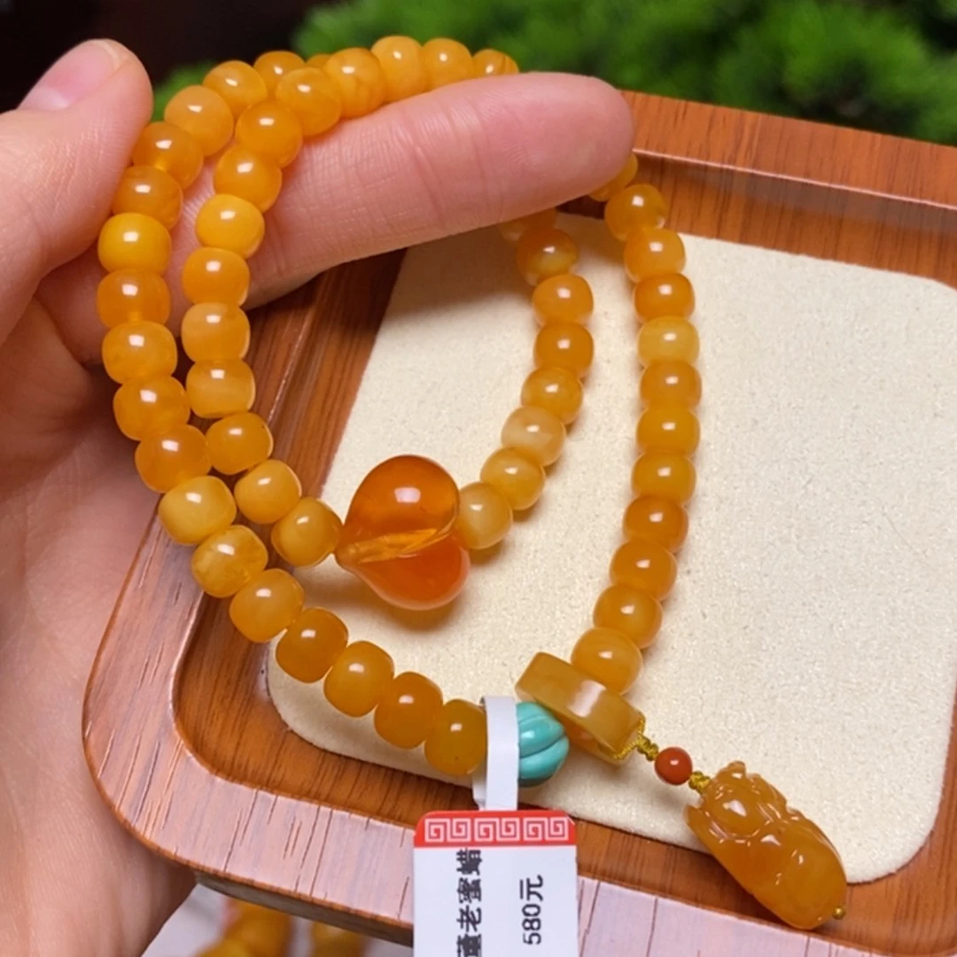 【闪购商品】手链蜜蜡未镶嵌手串