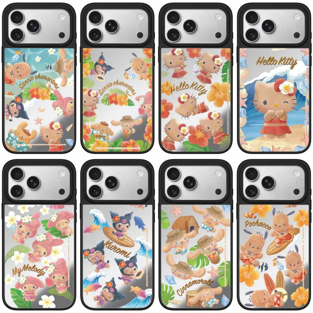 香港限定黑皮三丽鸥适用于iPhone17promax手机壳可爱少女卡通创意