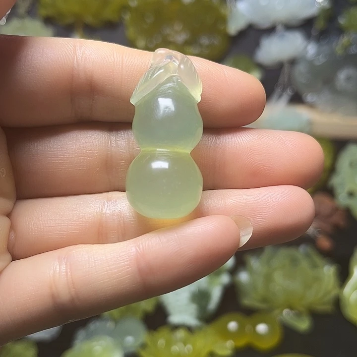 未镶嵌蛇纹石玉发饰