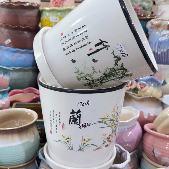 凑9块包邮，有孔，花盆