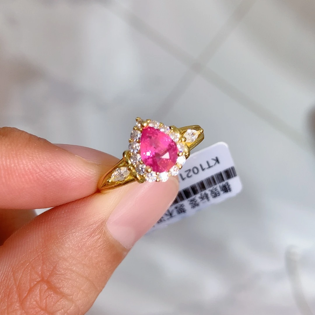 尖晶石银S925镶嵌戒指