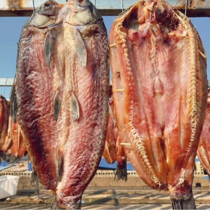 【现场称重】洪湖腊青鱼整条腊鱼活鱼现杀自然晒干咸淡适中4斤-7斤