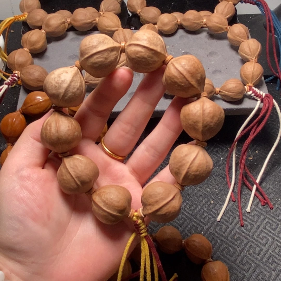 风***兰手串/手链橄榄核2325梅林铁三花橄榄核