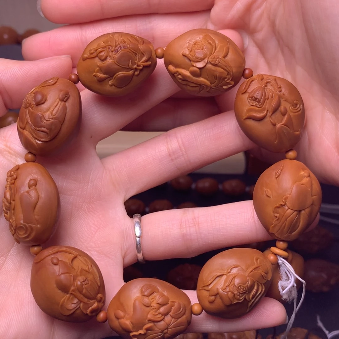 橄榄核手串/手链莲花无相