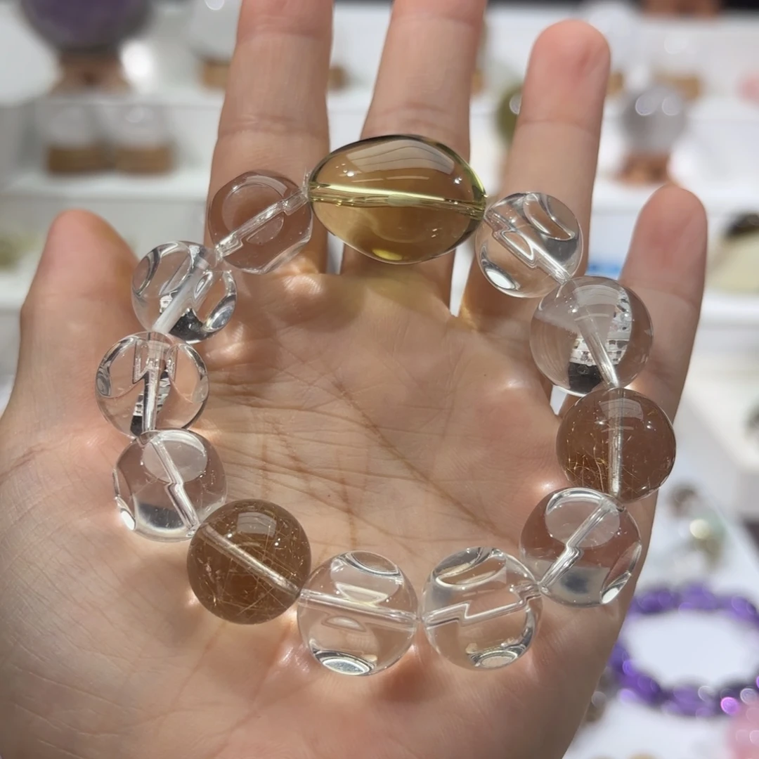 水晶手链未镶嵌手串