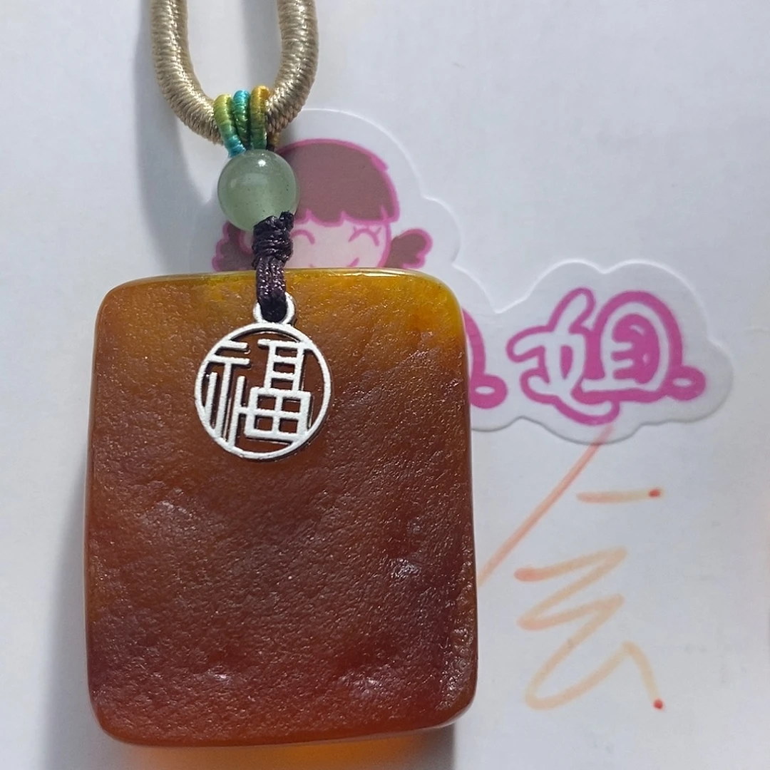 定制琥珀未镶嵌蜜蜡吊坠