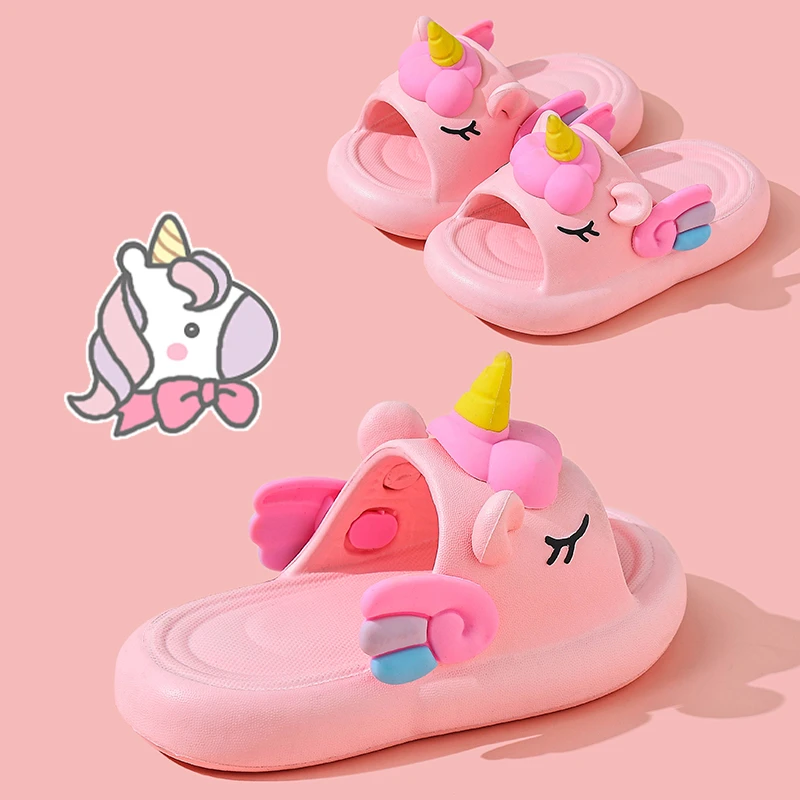 儿童拖鞋女夏季2025可爱eva软底宝宝室内防滑厚底踩屎感亲子拖鞋