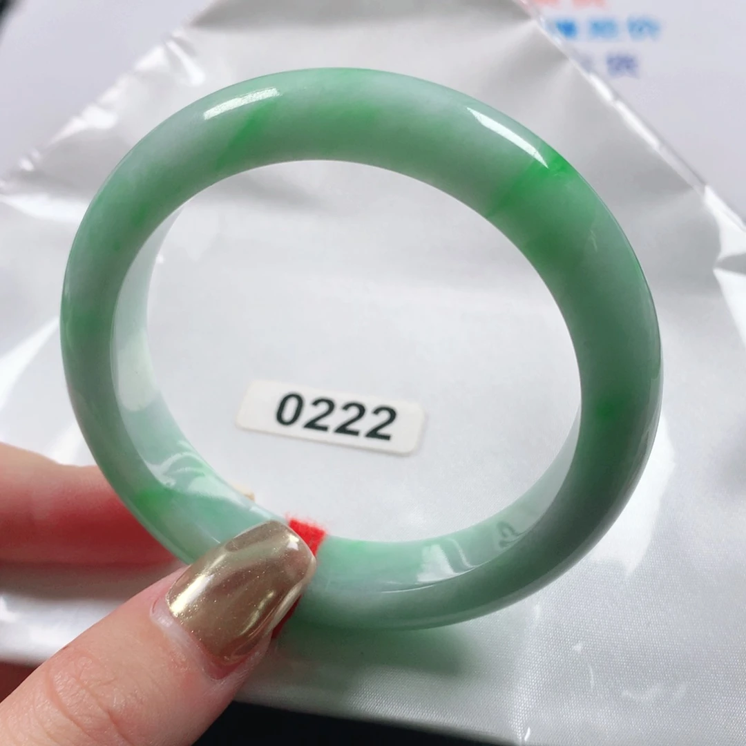 未镶嵌手镯翡翠天然翡翠手镯0222