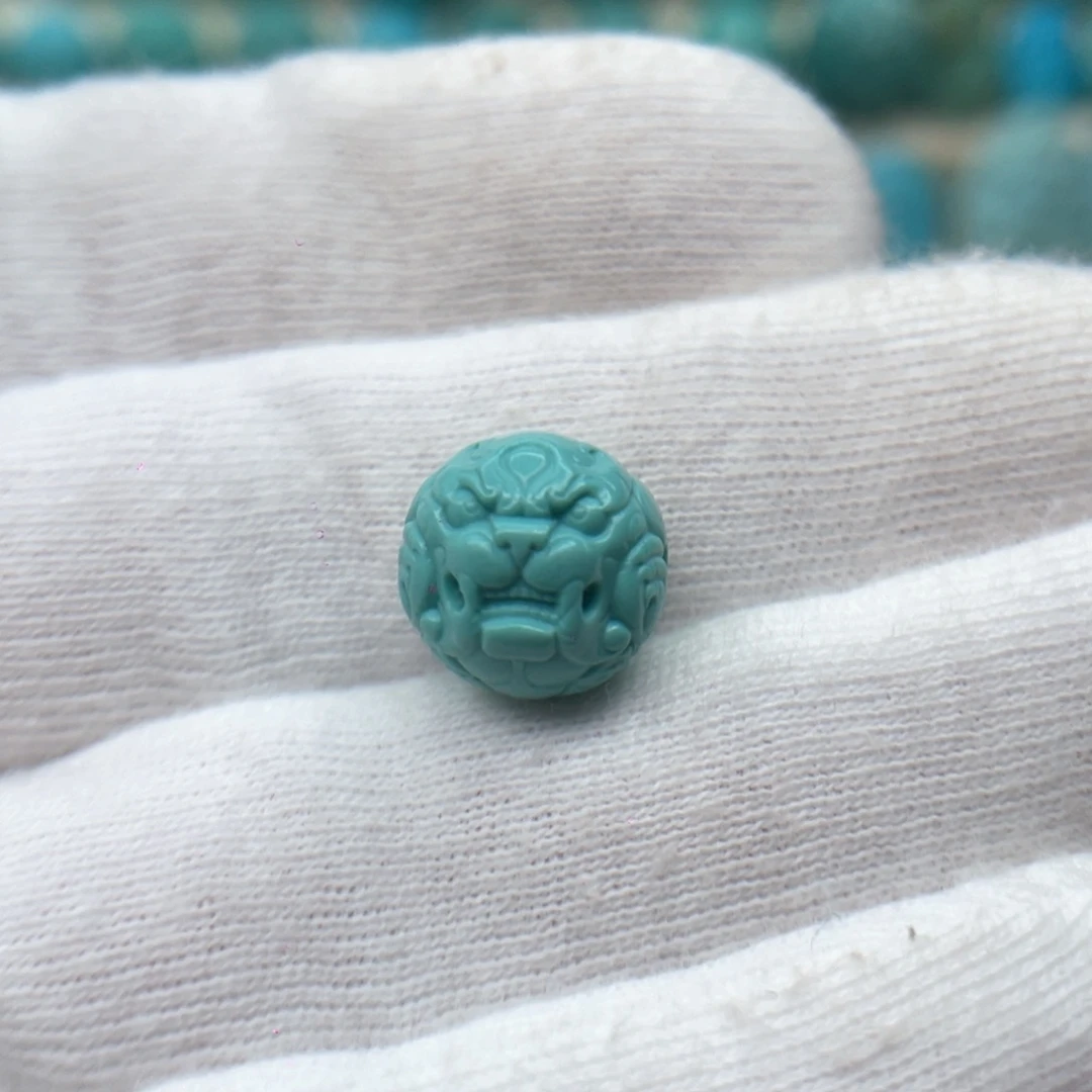 绿松石未镶嵌颈饰卡11.6-11.3