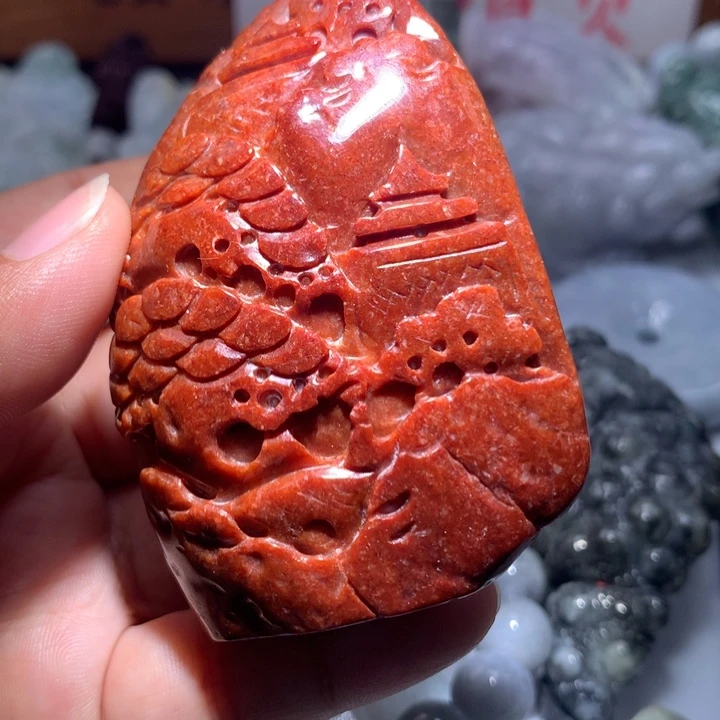 翡翠未镶嵌颈饰保真天然A货翡翠