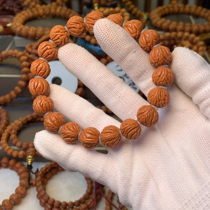 手串桃核秦岭龙纹