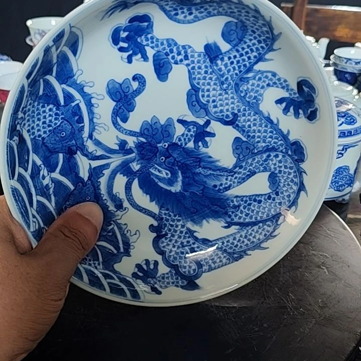 阿***饭景德镇陶瓷茶具套装摆件雪景主人杯