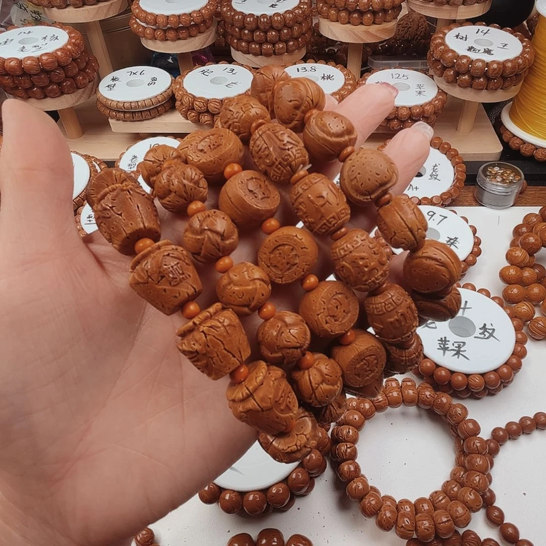 桃核手串桃核光珠