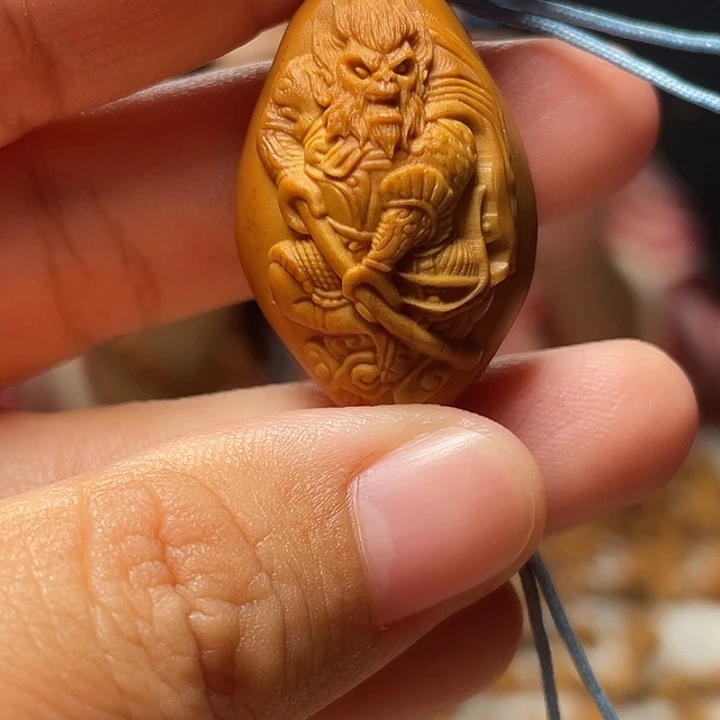 橄榄核吊坠橄榄球